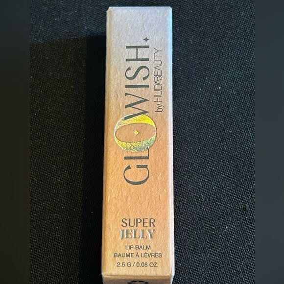 🌻 Huda Beauty GloWish Super Jelly Lip Balm New Full Size - Picture 3 of 10